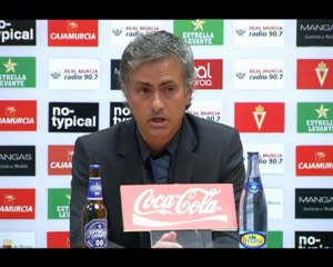 Jose Mourinho Murcia 0-0 Real Madrid
