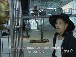 Portrait d'Abbey Lincoln à la Fondation Cartier