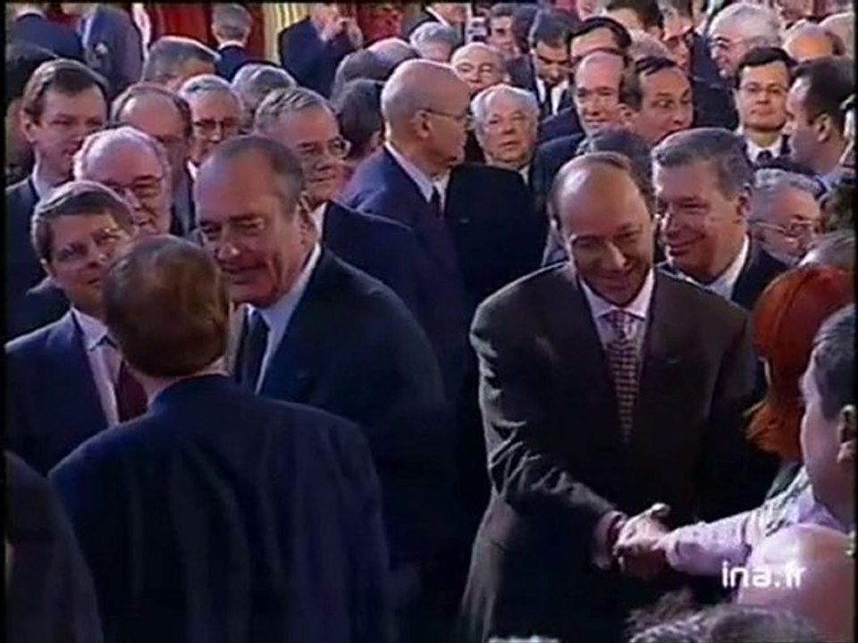 Jacques Chirac et Laurent Fabius