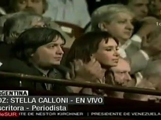 Calloni: Kirchner deja ejemplo extraordinario para América Latina