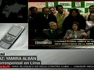 Candidata de derecha reconoce victoria de Villarán en alcaldía de Lima