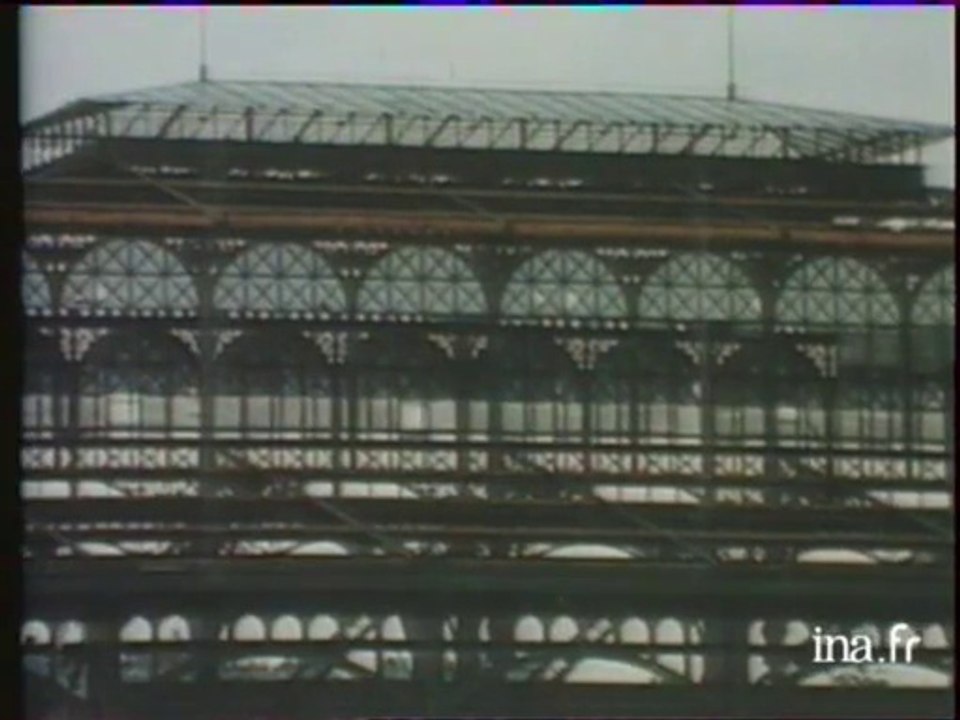 20 ans de chantier aux Halles de Paris - Archive INA