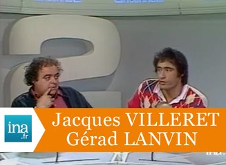 Jacques Villeret et Gérard Lanvin "Les frères pétard" - Archive INA