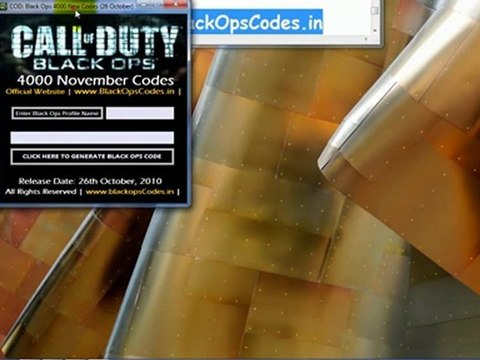 COD: Black Ops Codes New Download Codes FULL VERSION