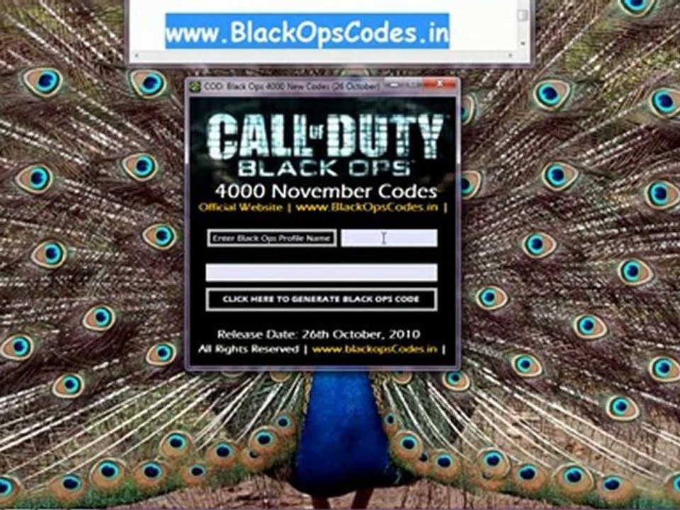COD: Black Ops Maps and Codes FREE Download BLACK OPS