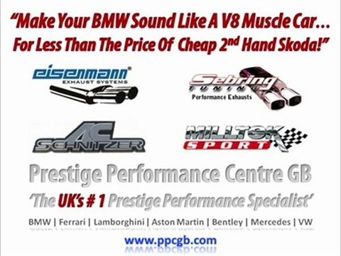 BMW Performance Exhaust System