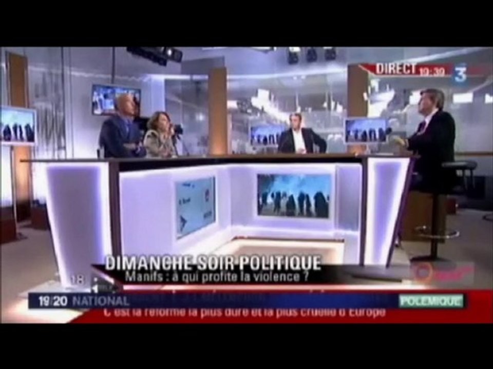 Thibault itw 27/10/2010 Retraites - policiers badgés CGT