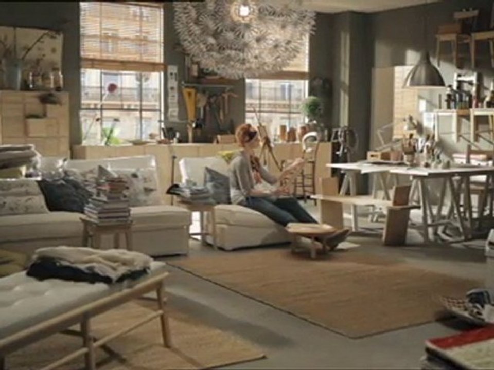 IKEA L'Ecrivain by la chose. Réalisateur Wilfrid Brimo.