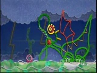 Kirby's Epic Yarn - 3) Un Dragrognon en chaleur