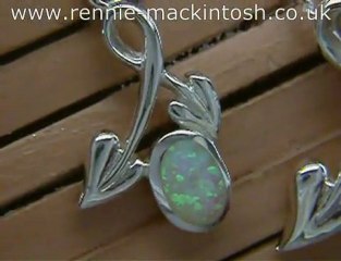 Charles Rennie Mackintosh silver jewellery set DSG179