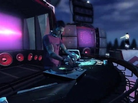 Clip DJ Tiesto - Speed rail (Dj Hero 2 Footage)