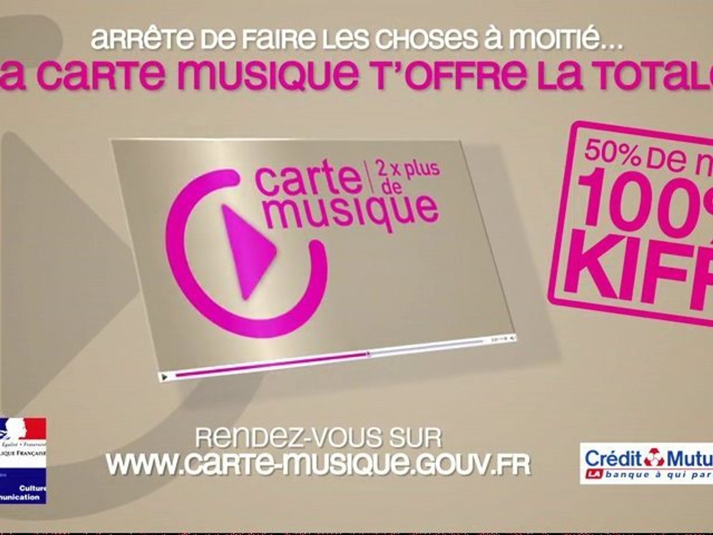 Spot Carte Musique Electro Video Dailymotion