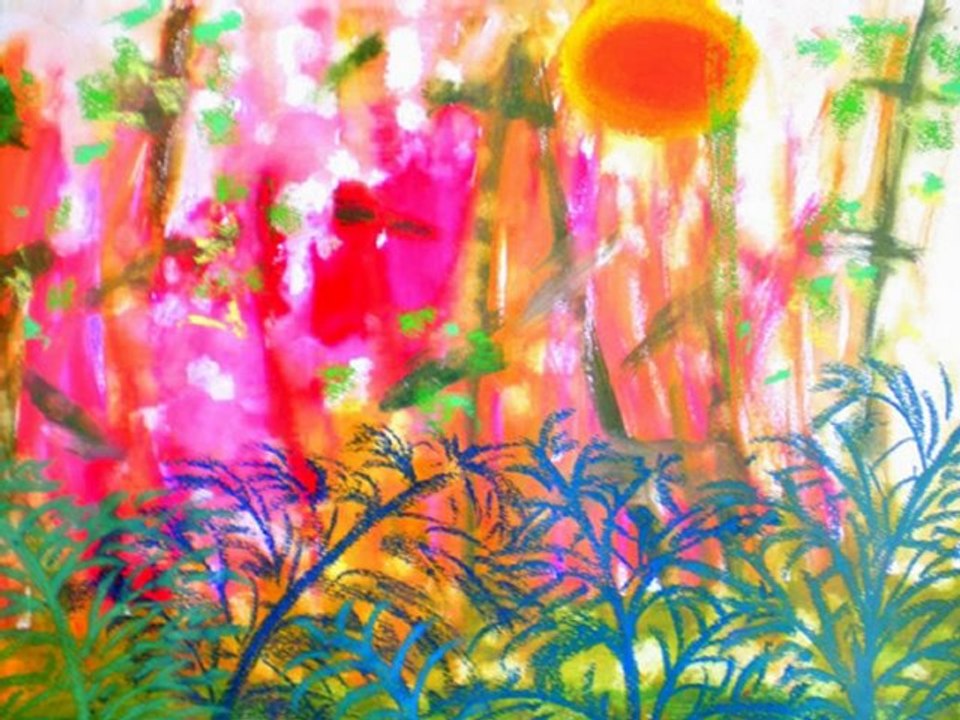 Peintures de Nathalie Souin:Animaux ,humains