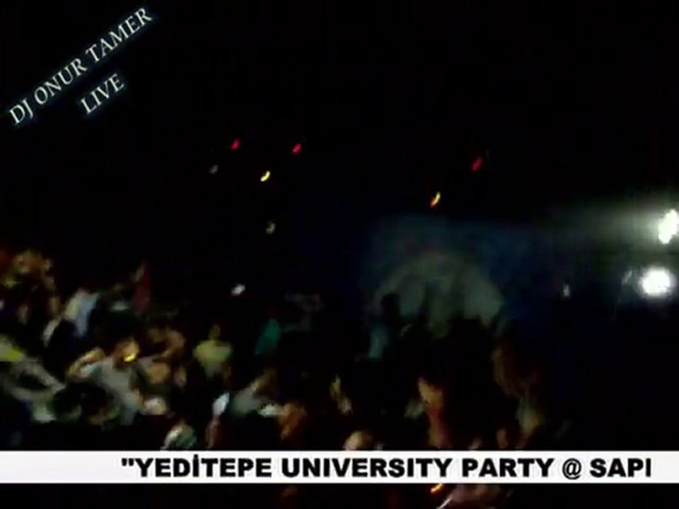 DJ ONUR TAMER-MY PARTY @ SAPPHIRE (LIVE)