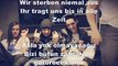 Tokio Hotel Wir Sterben Niemlas Aus Turkish Translation