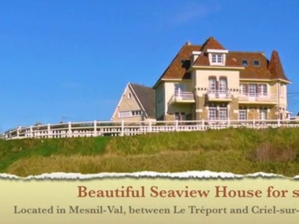 House for sale in Normandy, between Le Tréport and Dieppe Vidéo