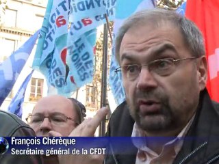 Paris: manifestation "inférieure" mais "de grande ampleur" (CGT)