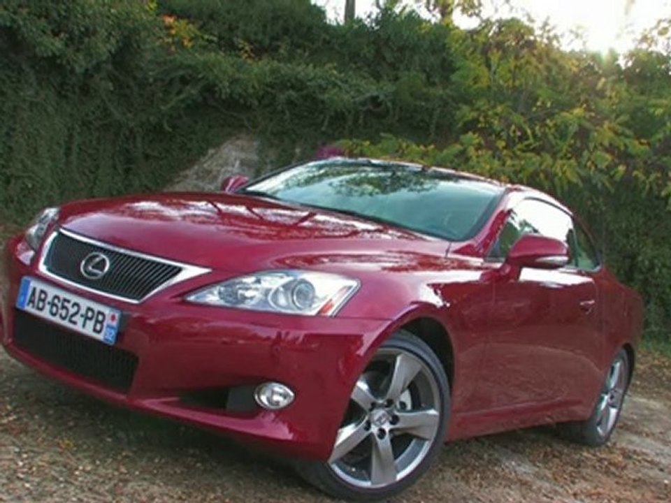 Essai Lexus IS 250C