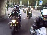 manif motards arrivée a avignon 24/10