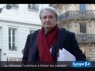 La télévision "limite le nombre de suicides"