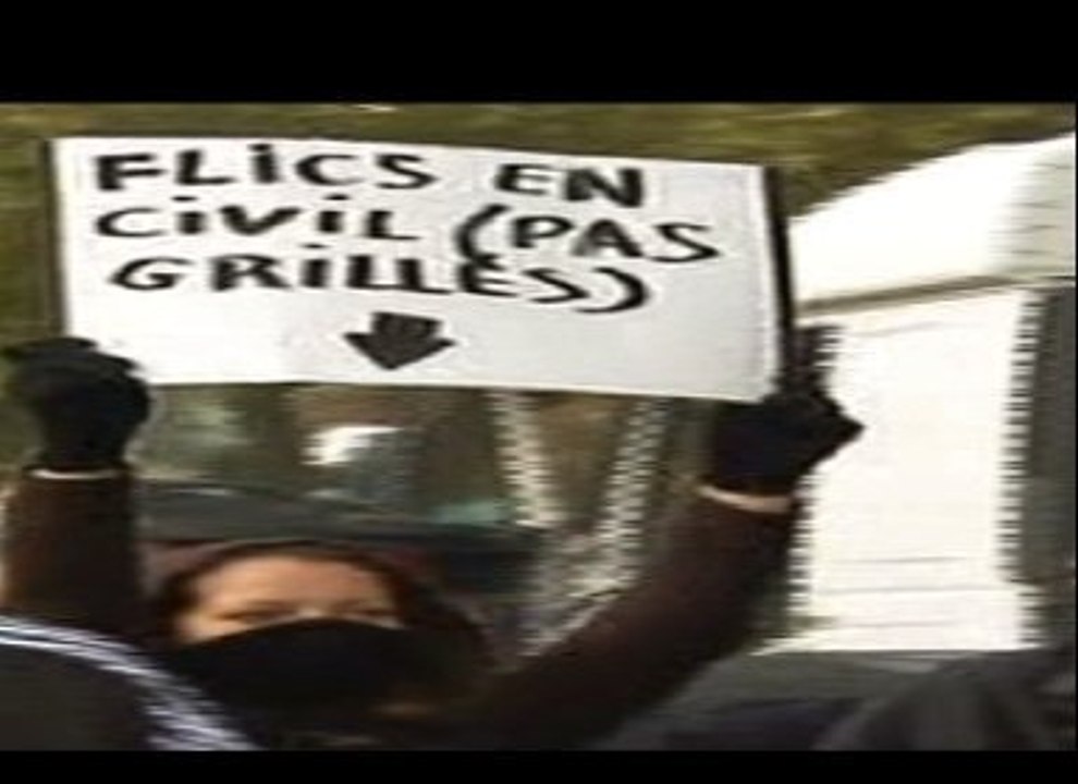 Manif: des policiers infiltrés.... démasqués