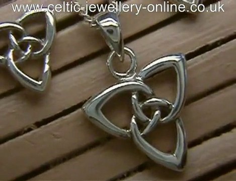 Celtic silver jewellery set DSG112