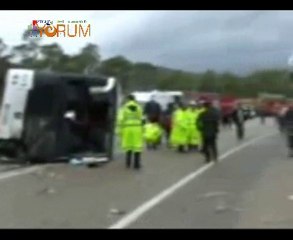 kumluca tur otobus kazasi video goruntuleri antalyayorum com