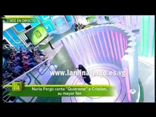Nuria Fergó en "El diario" de Antena3 (28.10.10)