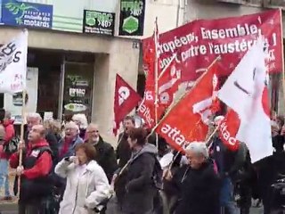 Premiers échos de la manif du 28 à MONT DE MARSAN
