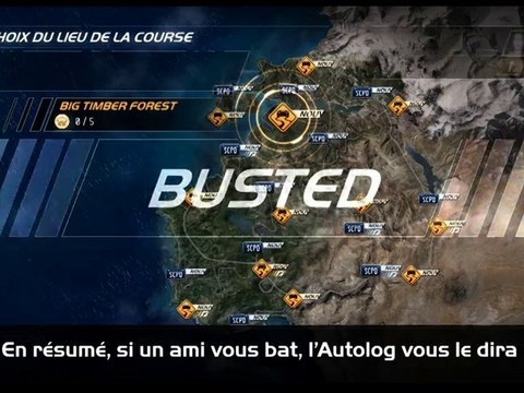 Explications de l'Autolog de Need for Speed Hot Pursuit