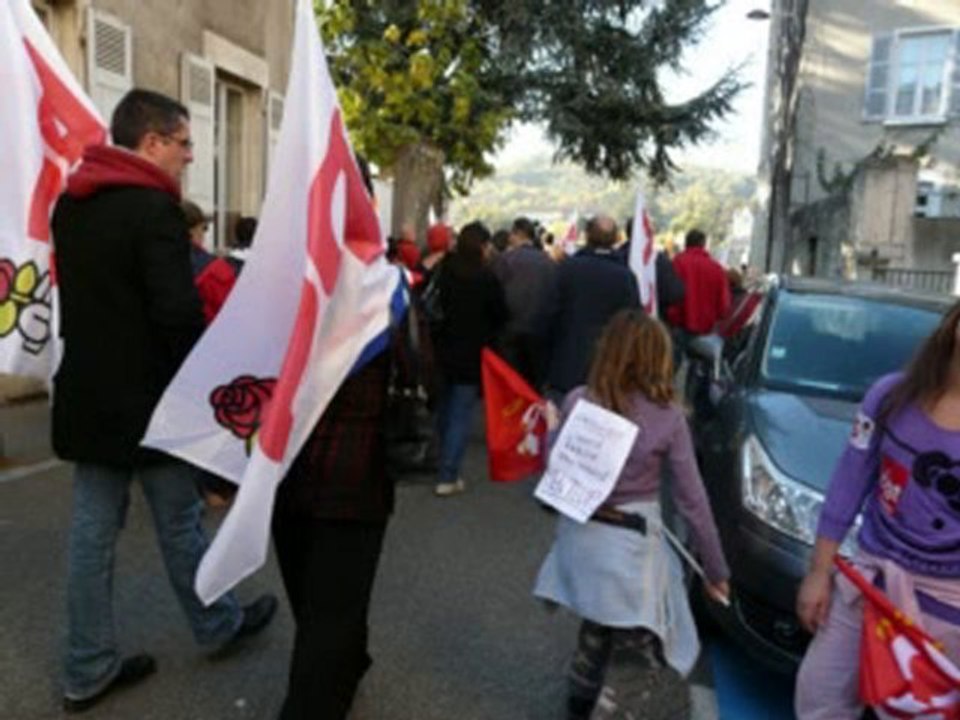 Manif REFORME des RETRAITES 28/10/2010 VIENNE ISERE