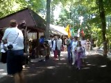 Sterling Ren Fest entrance shops. Renaissance Festival, NY