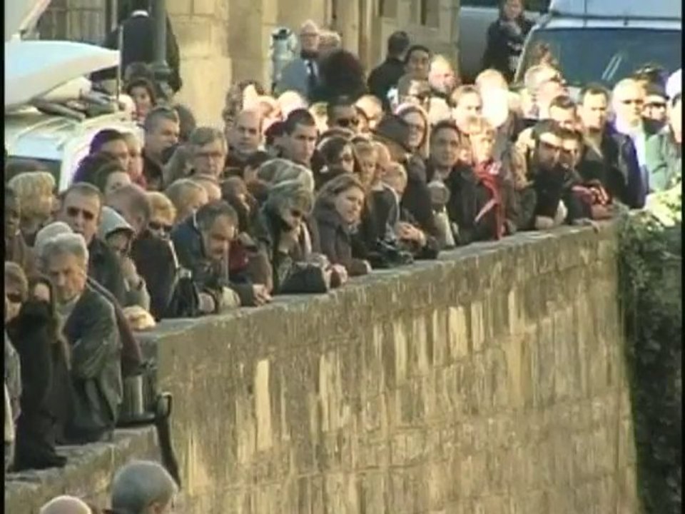 Les obsèques de Georges Frêche à Montpellier