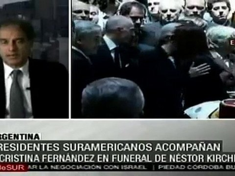 Muerte de Kirchner no frenará proceso político argentino: Anibal Ibarra