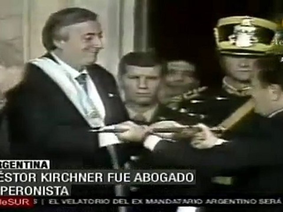 Néstor Kirchner fue abogado y peronista
