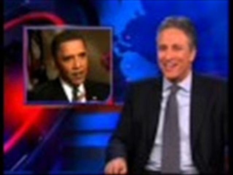 Obama on The Daily Show with Jon Steward 10/27/2010 Part- 3