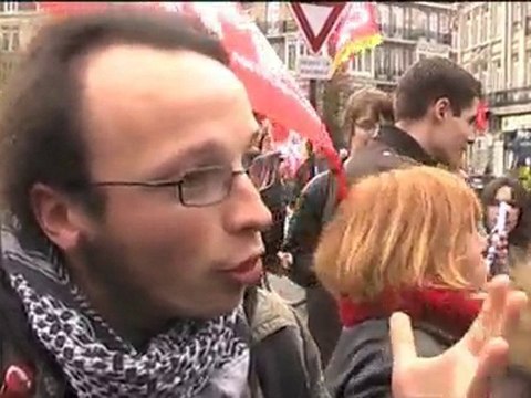 Manifestation Lille 28 octobre 2010