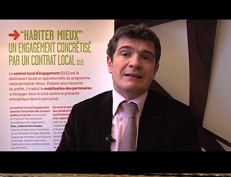 Signature du 1er contrat local du programme 'Habiter Mieux"