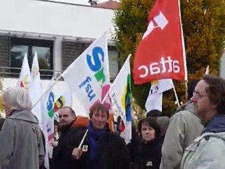 2ème écho de la manif du 28 à MONT DE MARSAN