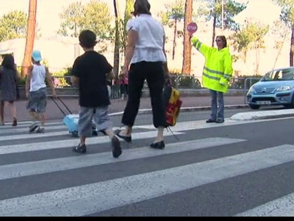 Sur le chemin de l'école