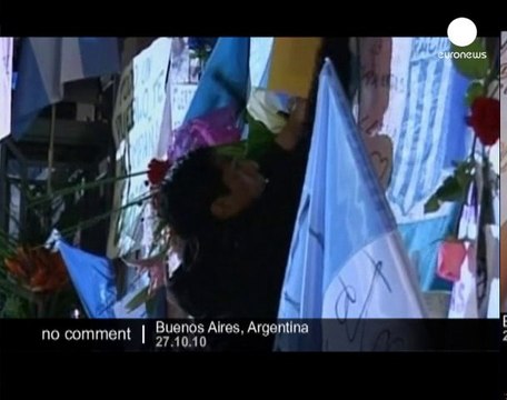 Argentina mourns Nestor Kirchner - no comment