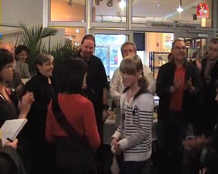 Remise des prix du concours de dessin Mangatek 2010