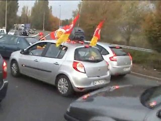Manifestation surprise du 29 octobre 2010 à Cambrai