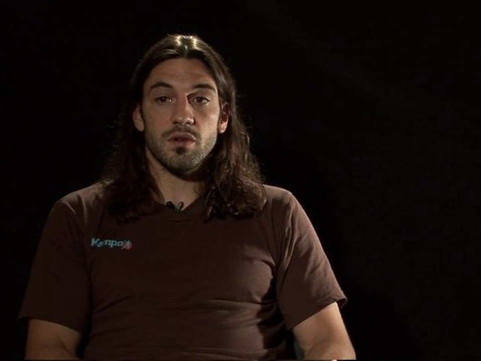 Bertrand Gille et son titre de meilleur joueur du monde 2002