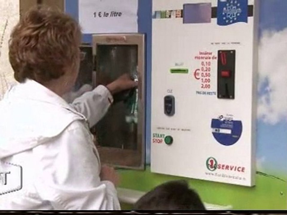 Du lait frais du jour en distributeur automatique (Vendée)