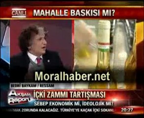 İçkiye zam eşittir şeriat tehlikesi