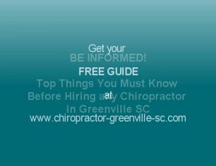 Chiropractors in greenville sc