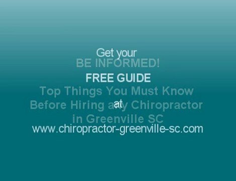 Chiropractors in greenville sc
