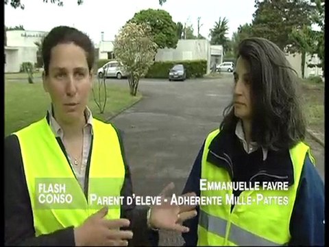 Un Pédibus pour les enfants Saint Loubes