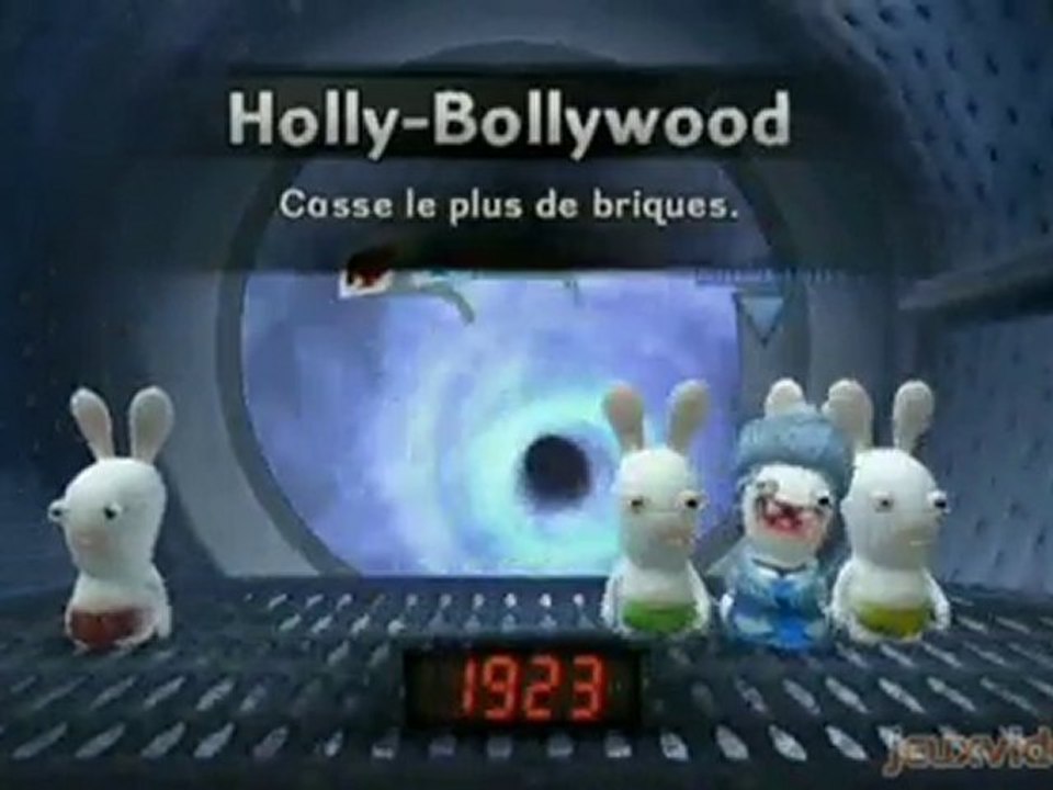 Gaming live :The Lapins Crétins :Retour vers le Passé : 1/2